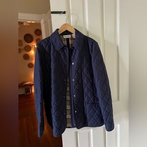 Kim Rogers Navy Quilted Jacket